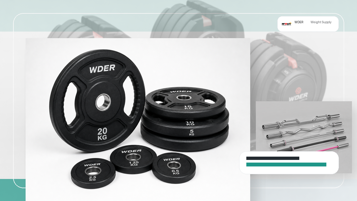 Weight Plate Thickness Storage Capacity QC and warehouse receiving visual for DACH-Region