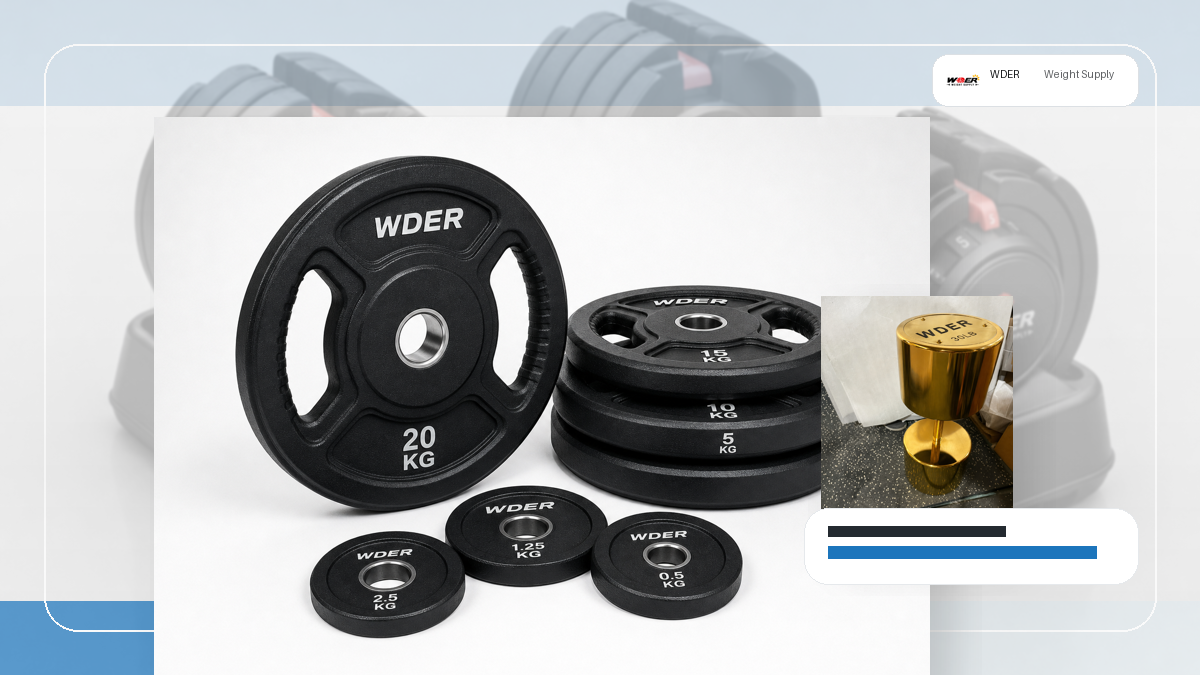 commercial dumbbell grip diameter packing and RFQ visual for 한국 및 동아시아 B2B 시장