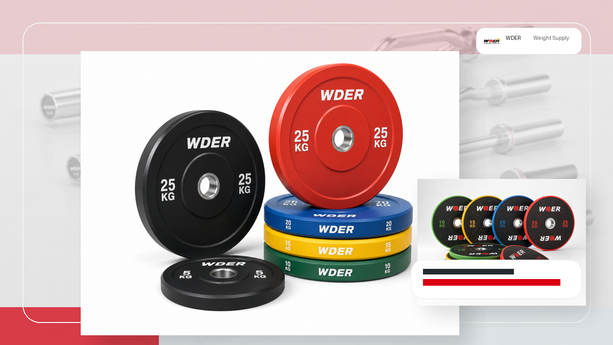 commercial gym weight budget split packing and RFQ visual for 한국 및 동아시아 B2B 시장