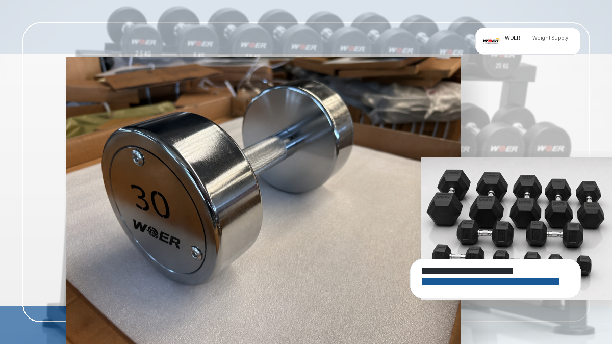 commercial gym weight receiving damage report packing and RFQ visual for 한국 및 동아시아 B2B 시장