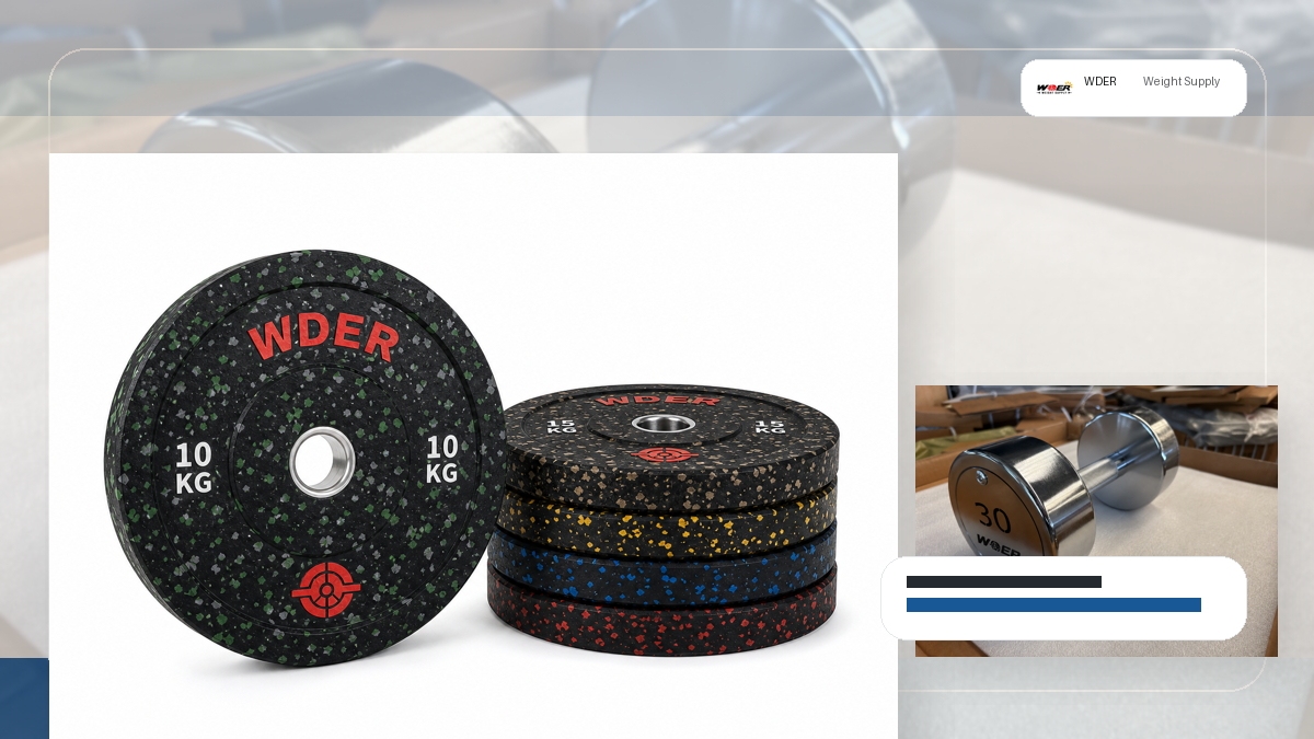 dealer exclusive gym weight line launch QC and warehouse receiving visual for Nederland en Benelux