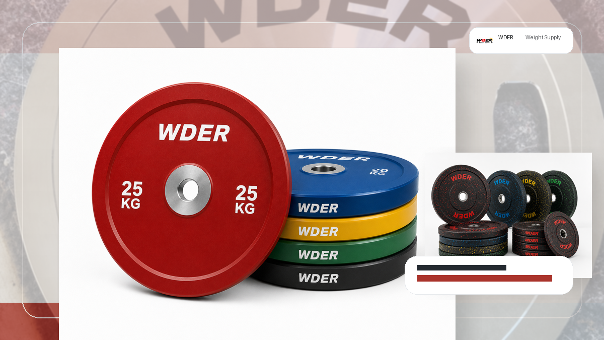 fitness franchise free weight standaardisatie packing and RFQ visual for Nederland en Benelux