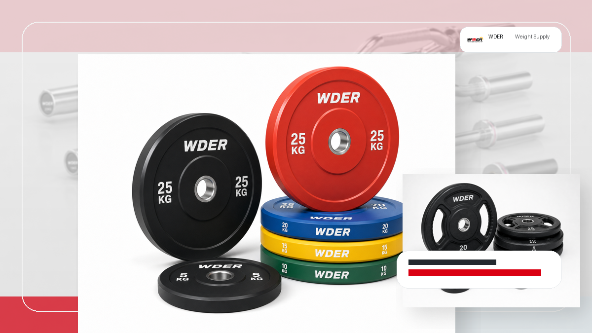 distributor reorder cycle free weights packing and RFQ visual for DACH-Region