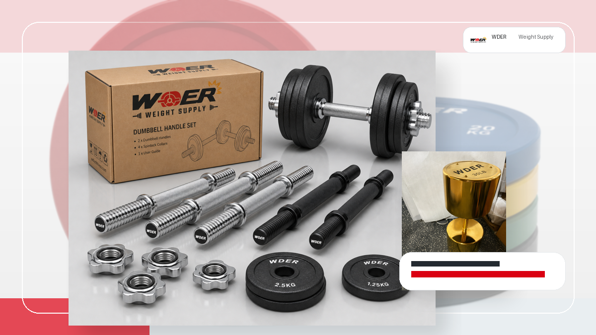 first container packing density gym weights packing and RFQ visual for DACH-Region
