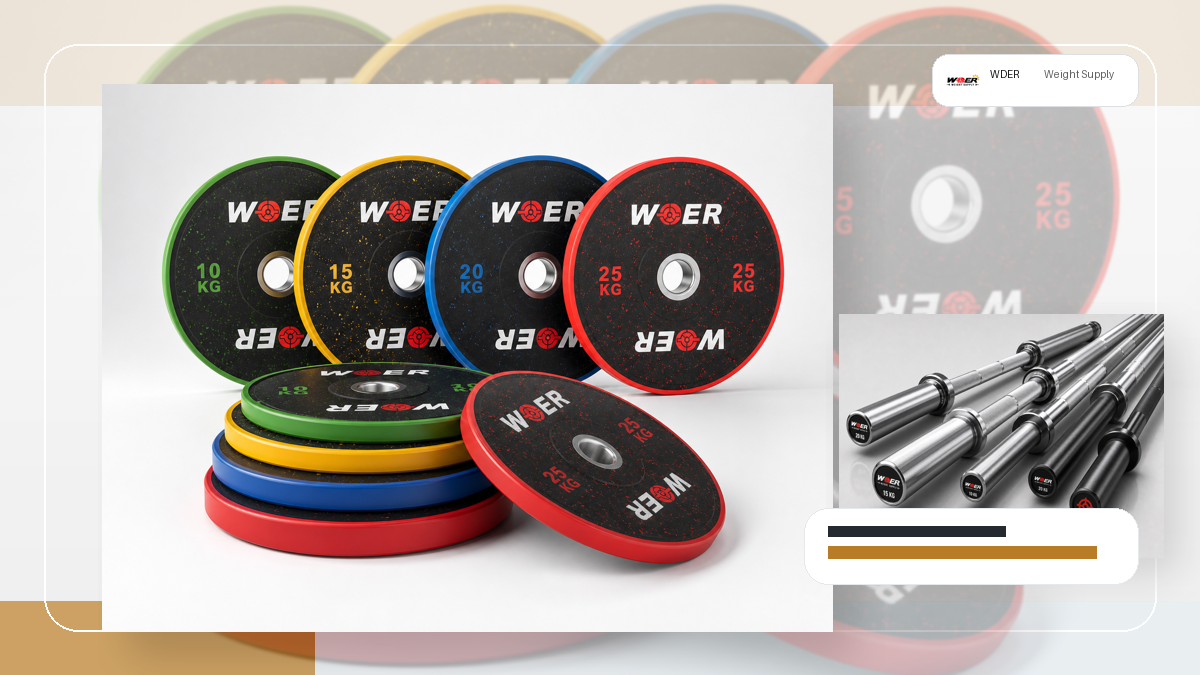 sample to bulk approval file gym weights packing and RFQ visual for DACH-Region