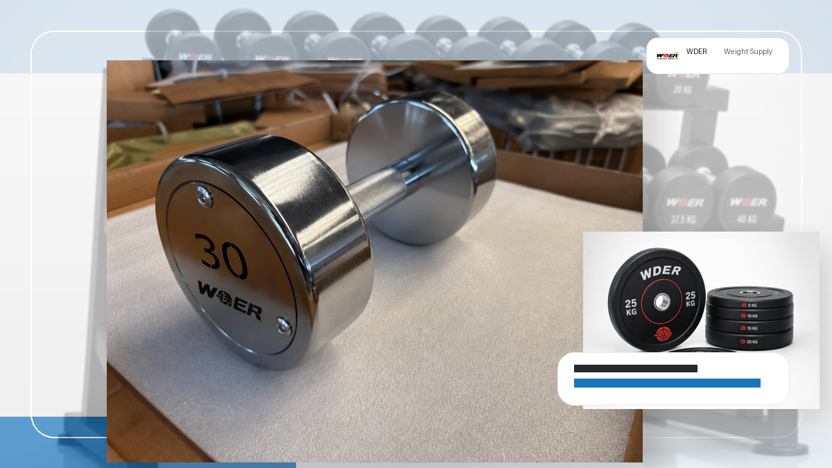 weight plate insert fit sleeve compatibility packing and RFQ visual for DACH-Region