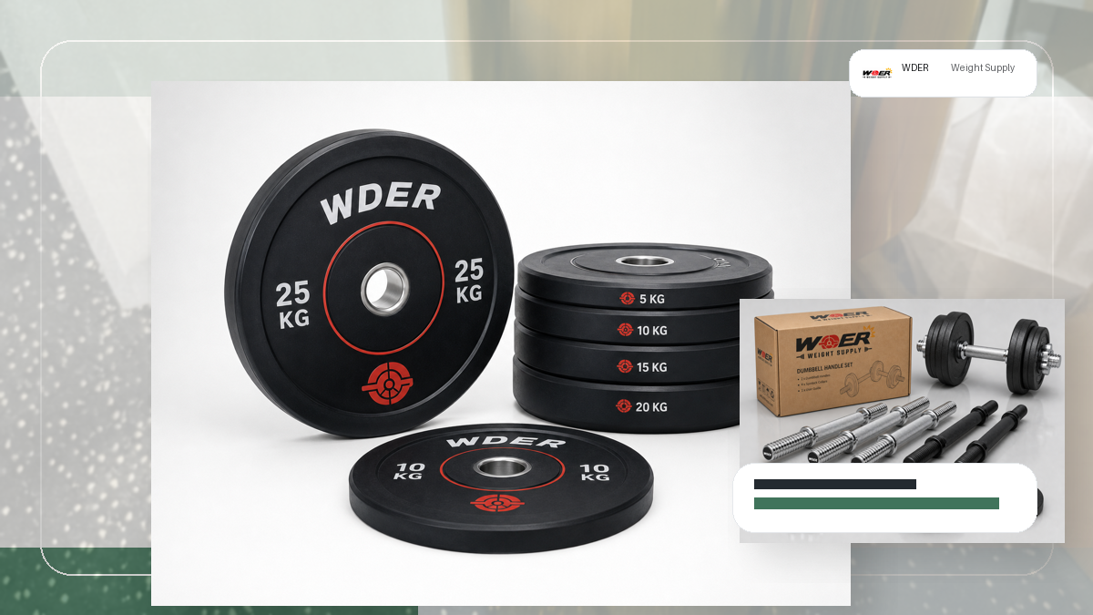 distributor reorder cycle free weights packing and RFQ visual for United States, Canada, UK and Australia