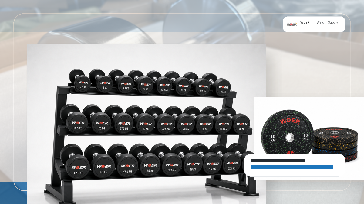 hotel gym dumbbell noise floor protection QC and warehouse receiving visual for United States, Canada, UK and Australia
