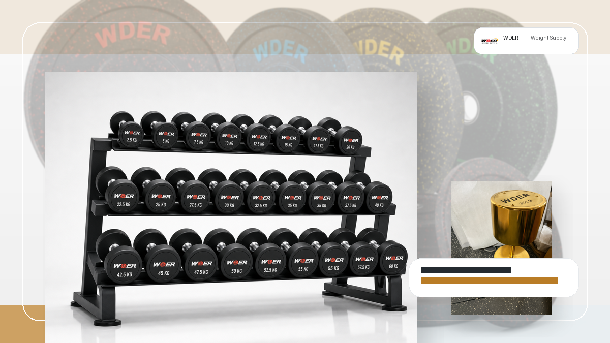 private label MOQ gym weights QC and warehouse receiving visual for India and South Asia