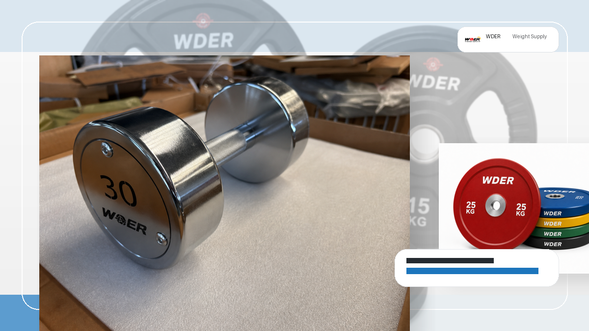 sample to bulk approval file gym weights QC and warehouse receiving visual for India and South Asia