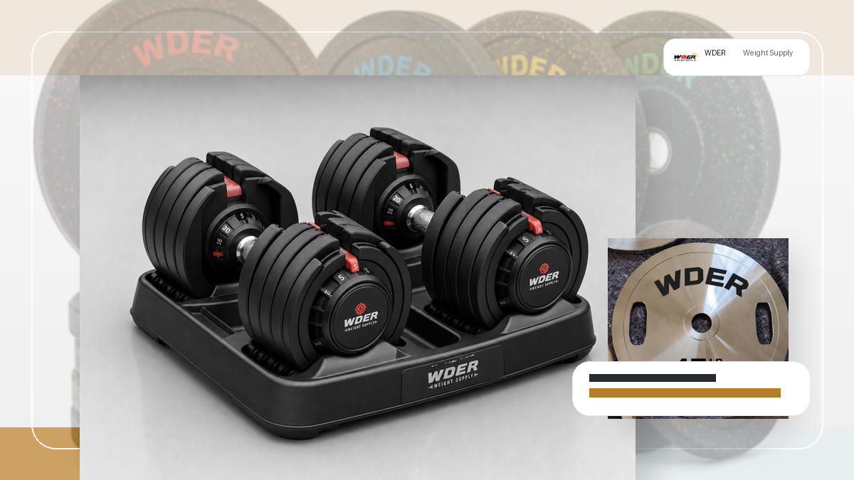 distributor reorder cycle free weights packing and RFQ visual for 한국 및 동아시아 B2B 시장