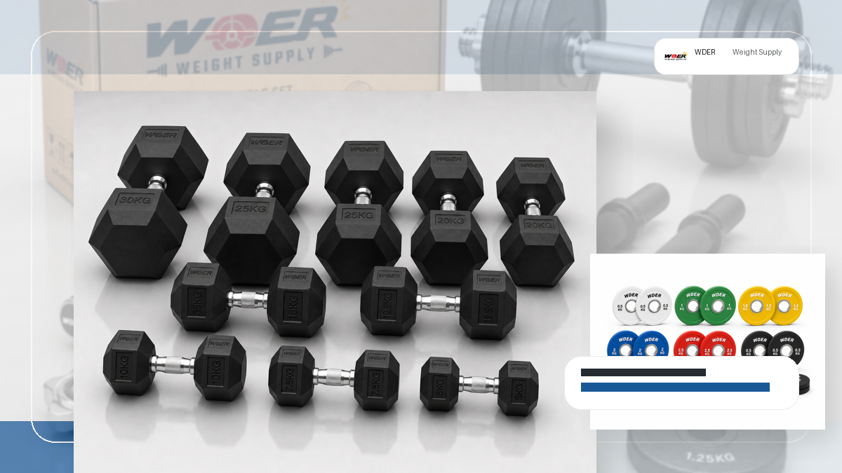 sample to bulk approval file gym weights QC and warehouse receiving visual for 한국 및 동아시아 B2B 시장