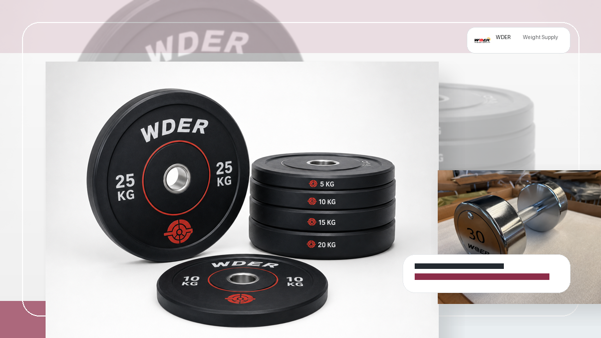 custom logo methods gymgewichten QC and warehouse receiving visual for Nederland en Benelux