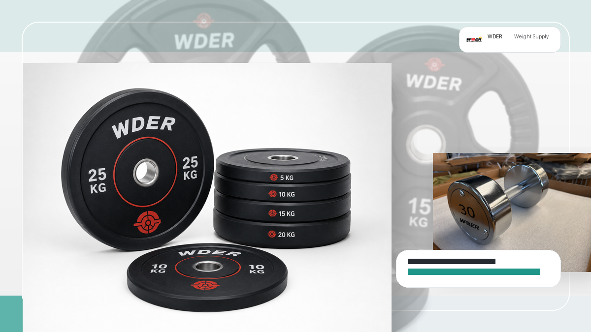 distributor reorder cycle free weights QC and warehouse receiving visual for Nederland en Benelux