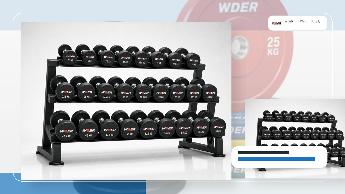 urethane vs rubber round dumbbells B2B procurement guide for DACH-Region