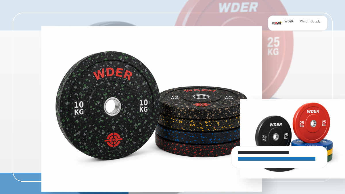 after sales response process gym weight orders packing and RFQ visual for India and South Asia