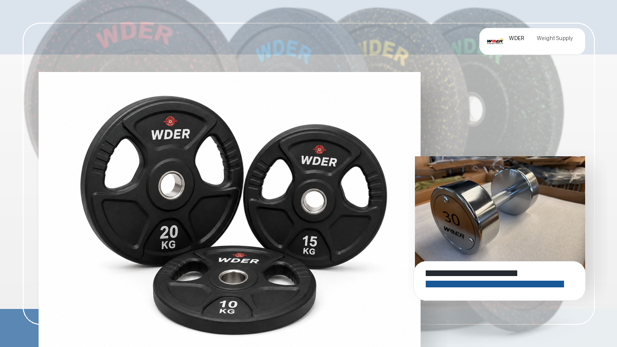 OEM weight plate color coding system QC and warehouse receiving visual for India and South Asia
