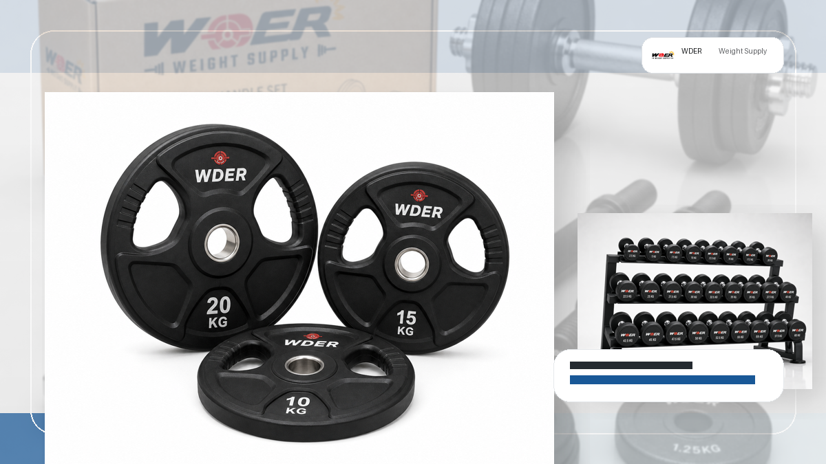 commercial gym tender free weight specification QC and warehouse receiving visual for 한국 및 동아시아 B2B 시장