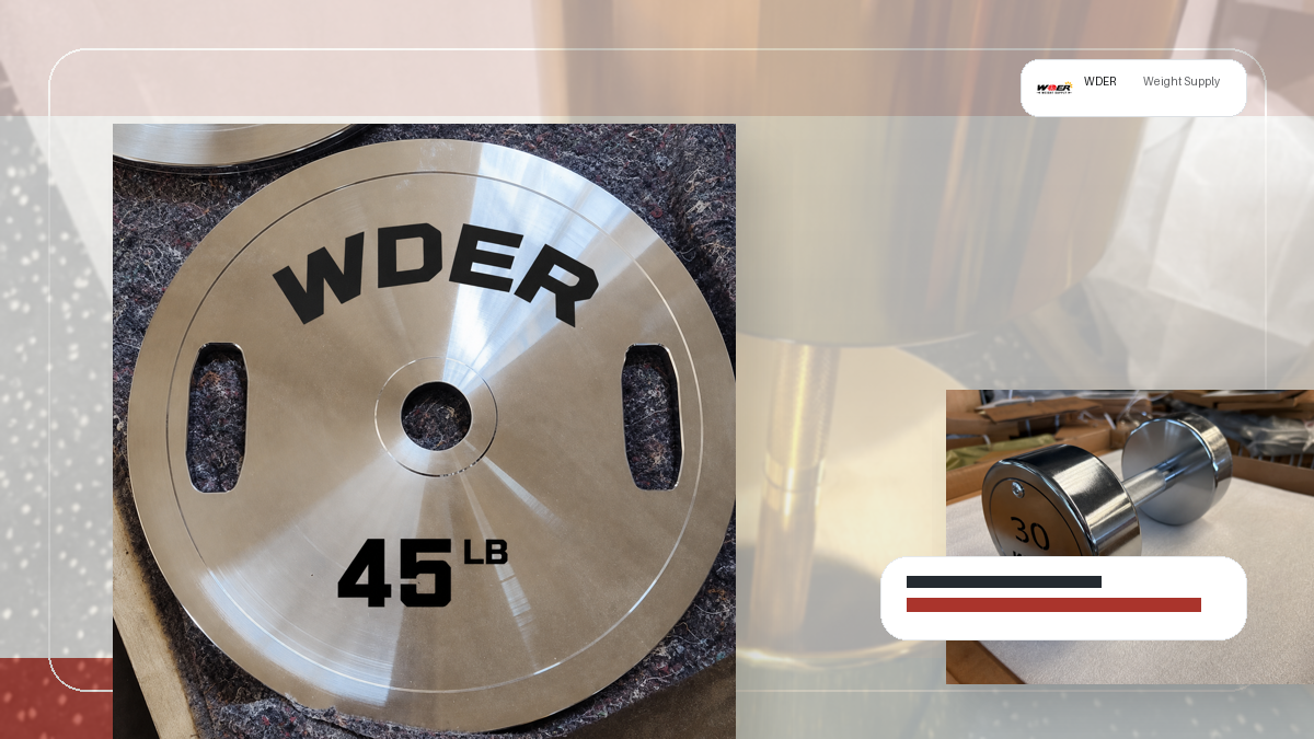 dealer catalog photo specification gym weights QC and warehouse receiving visual for 한국 및 동아시아 B2B 시장