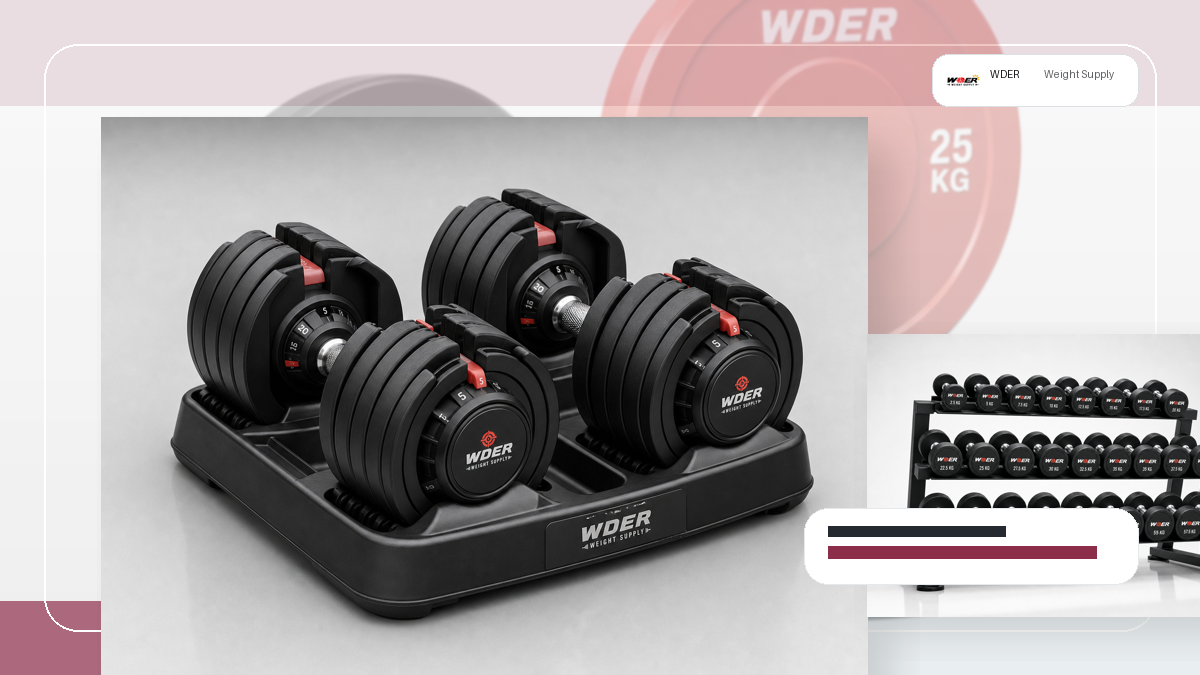 urethane vs rubber round dumbbells B2B QC and warehouse receiving visual for 한국 및 동아시아 B2B 시장