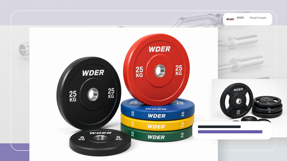 commercial gym tender free weight specification packing and RFQ visual for Nederland en Benelux