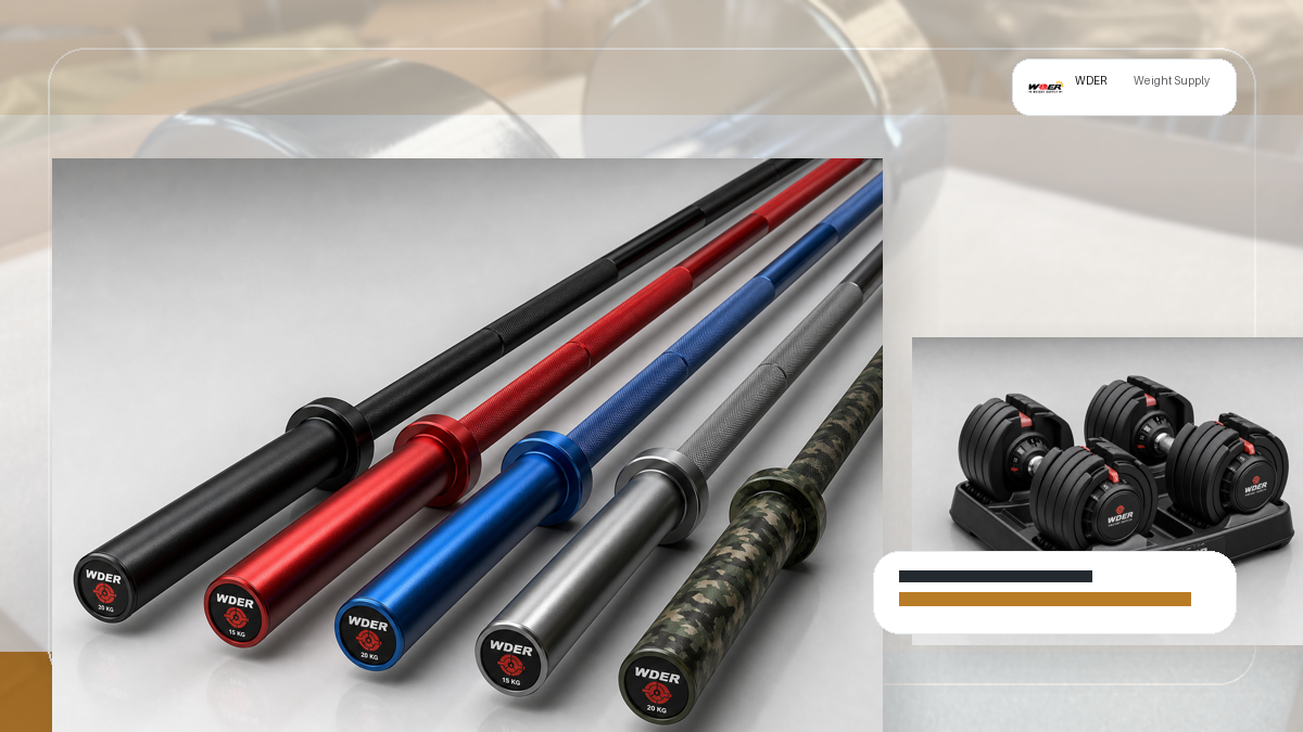 commercial gym tender free weight specification QC and warehouse receiving visual for Nederland en Benelux