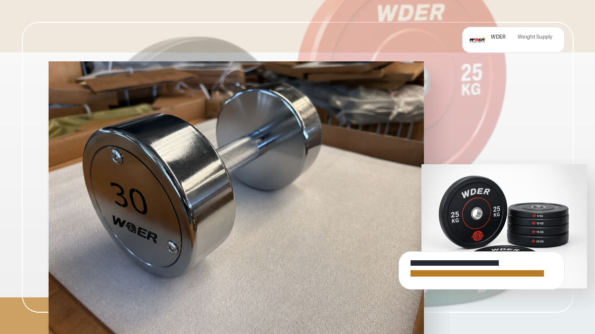dealer catalog photo specification gym weights QC and warehouse receiving visual for Россия и рынки СНГ