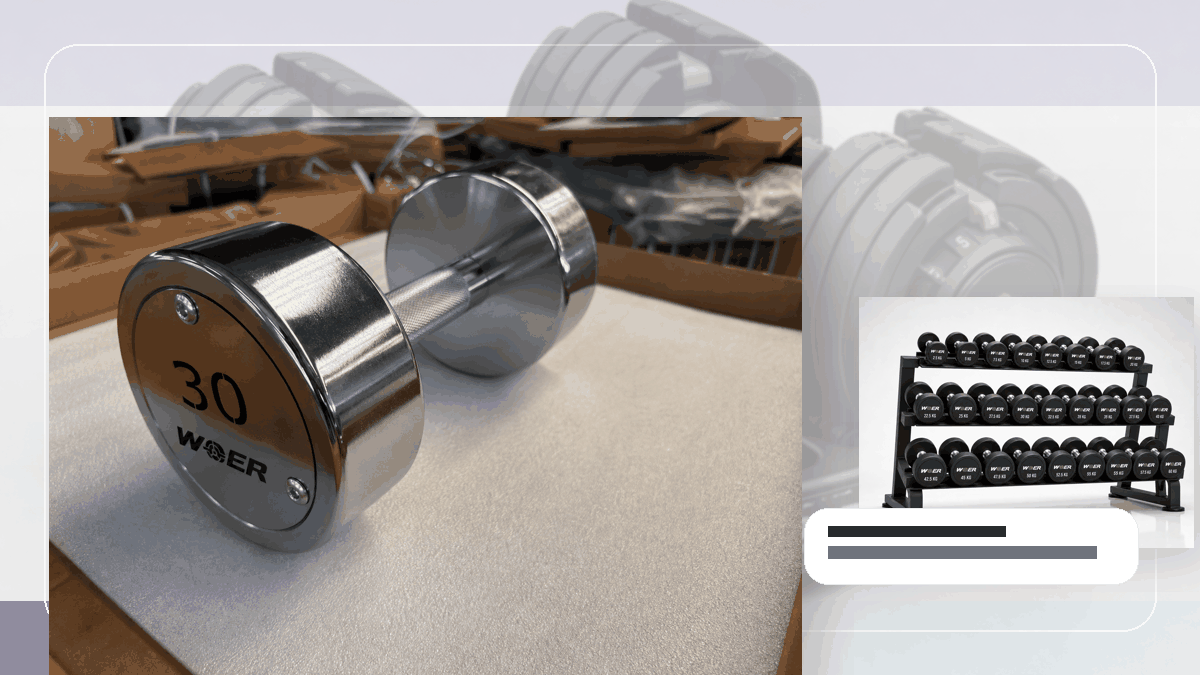 MOQ Finish Mix Private Label Gym Weights QC and warehouse receiving visual for DACH-Region