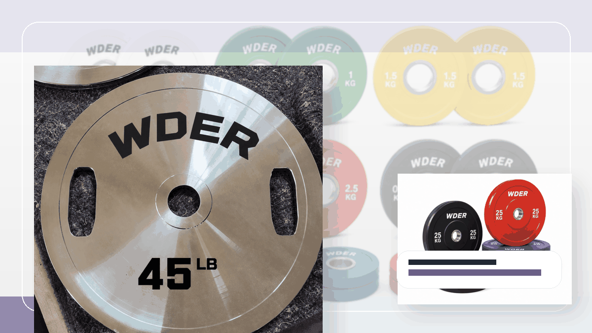 Palettenhoehe Gym Weights QC and warehouse receiving visual for DACH-Region