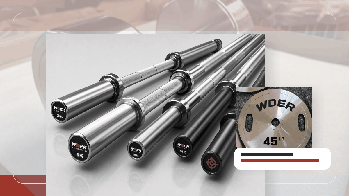 Ersatzteil Pack Gym Weights packing and RFQ visual for DACH-Region