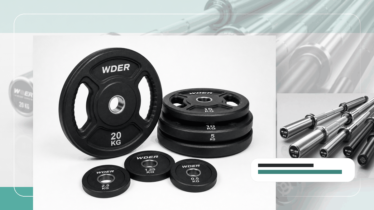 Ersatzteil Pack Gym Weights QC and warehouse receiving visual for DACH-Region