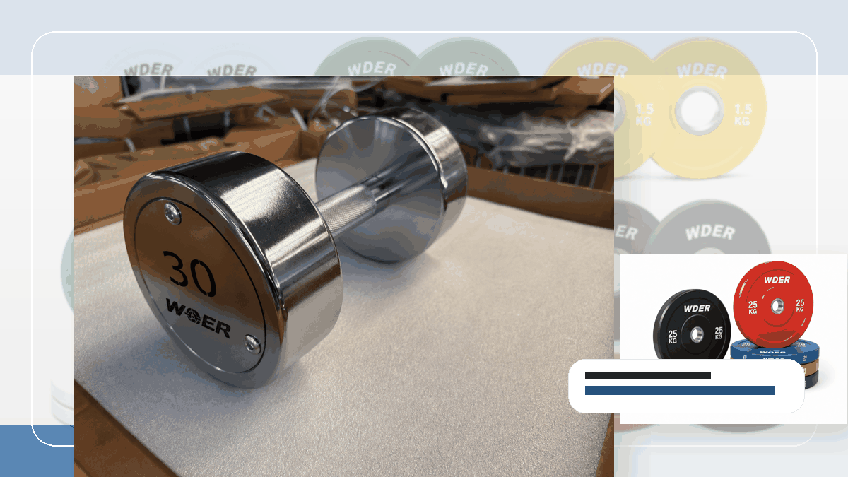 Warehouse Slotting Free Weights QC and warehouse receiving visual for DACH-Region