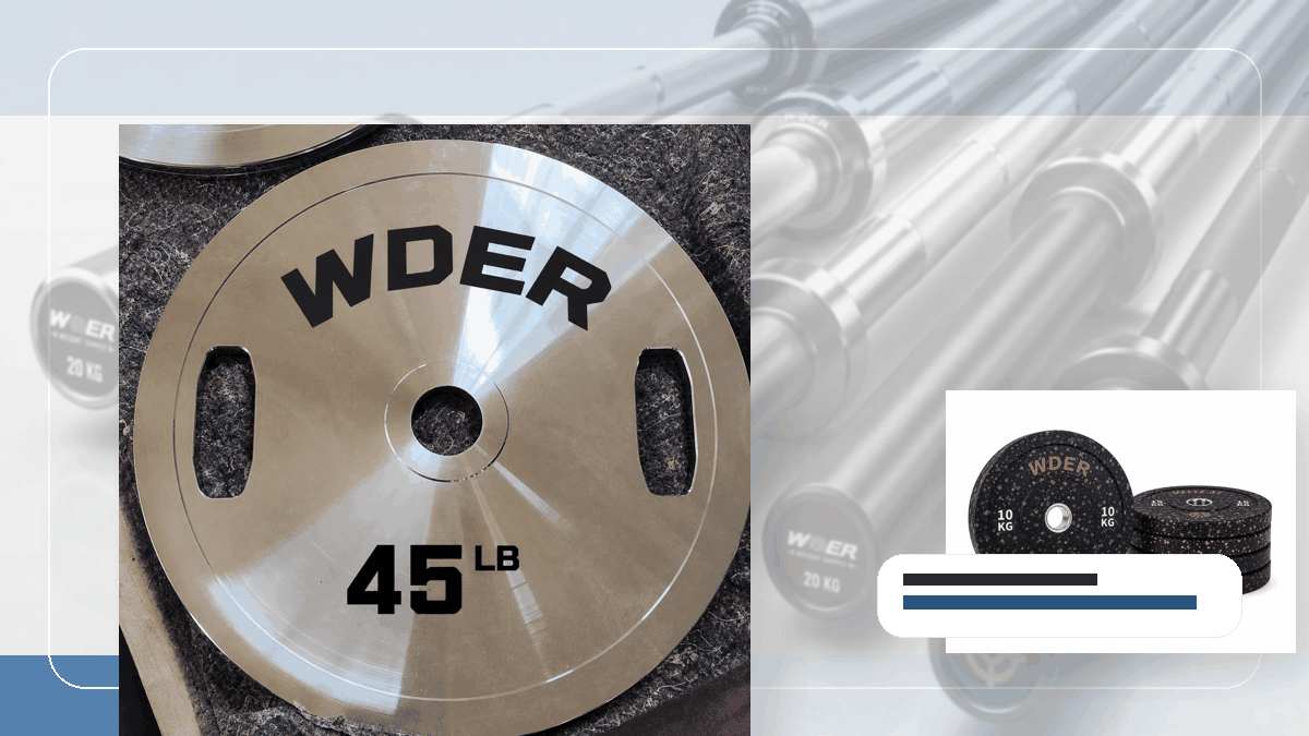 receiving damage triage gym weights packing and RFQ visual for United States, Canada, UK and Australia