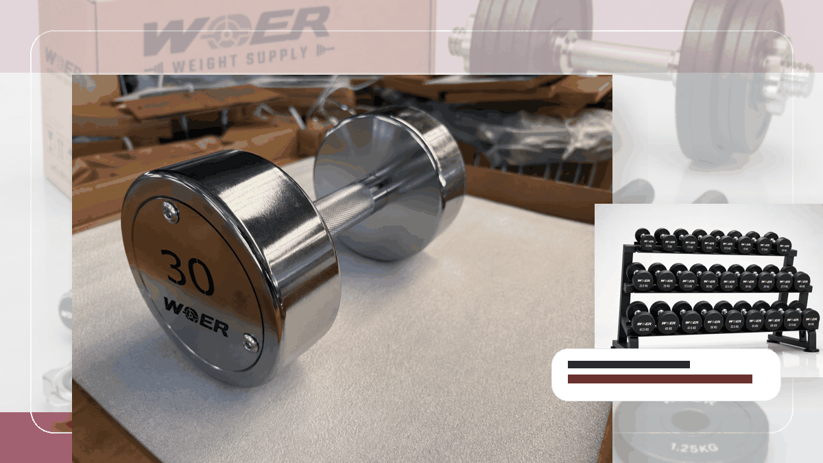 gross net weight gym weights cartons packing and RFQ visual for India and South Asia