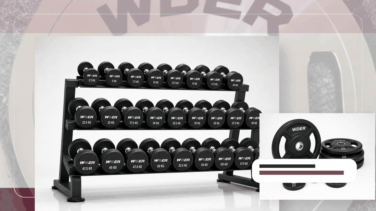 replacement part pack gym weights QC and warehouse receiving visual for India and South Asia