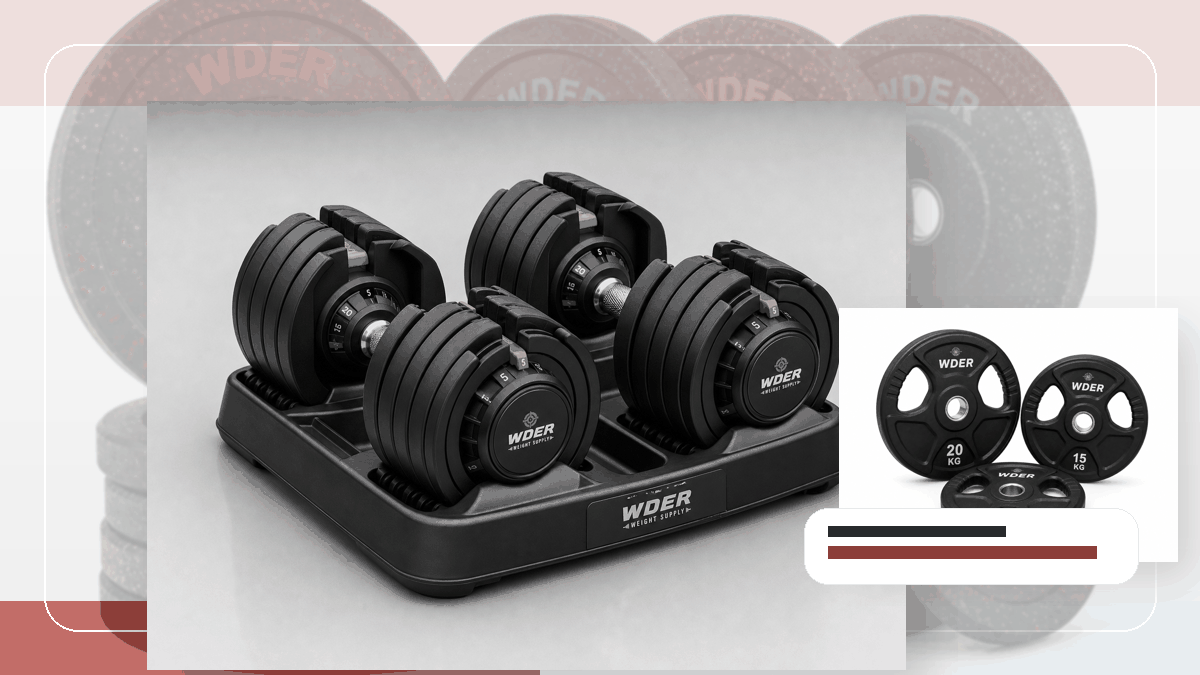 inbound photo evidence gym weights packing and RFQ visual for 한국 및 동아시아 B2B 시장