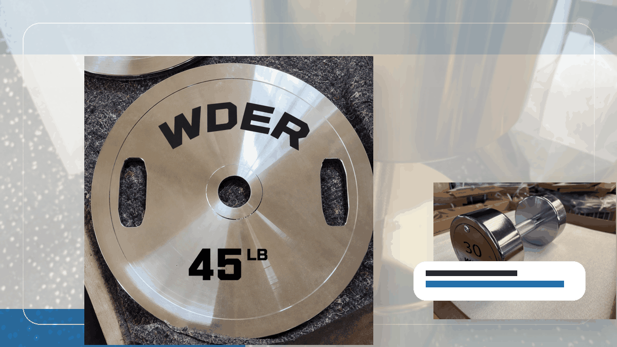 warehouse slotting free weights packing and RFQ visual for Nederland en Benelux
