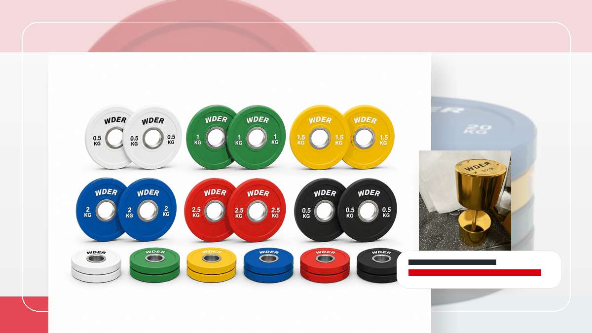 Container Seal Loading Photos Gym Weights packing and RFQ visual for DACH-Region