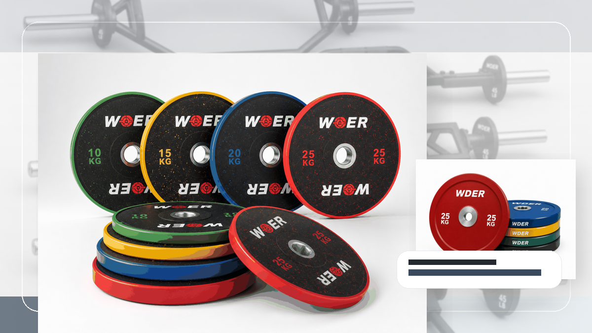 Container Seal Loading Photos Gym Weights QC and warehouse receiving visual for DACH-Region