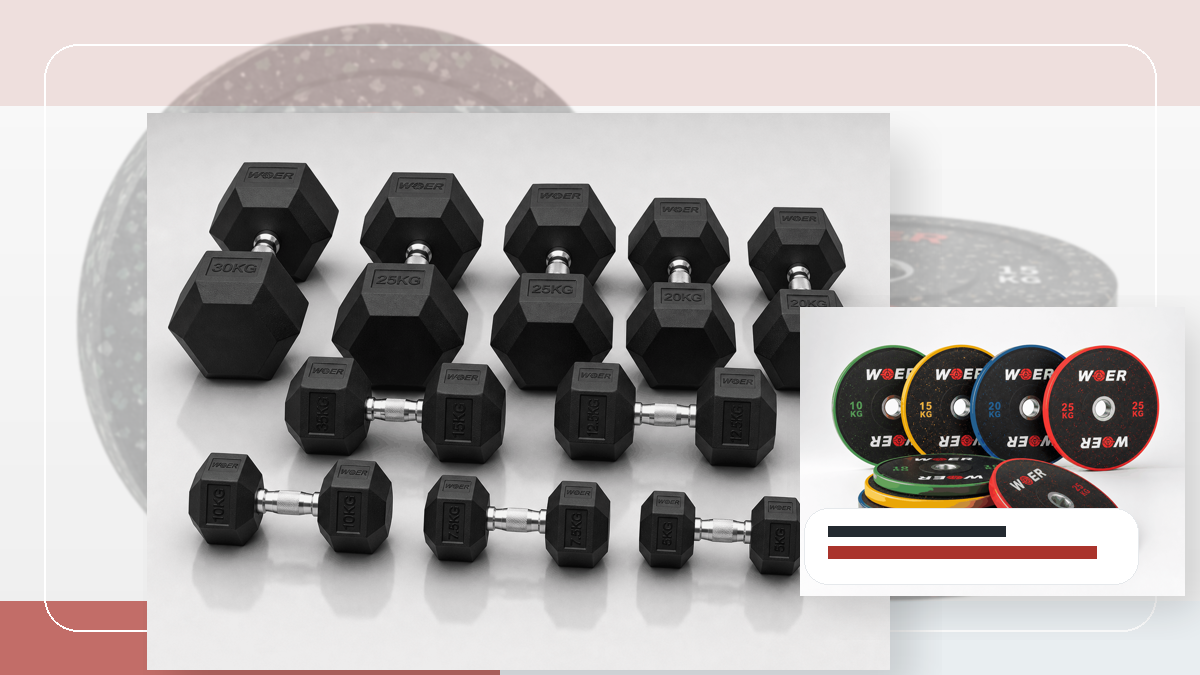 notify party consignee Gym Weights packing and RFQ visual for DACH-Region