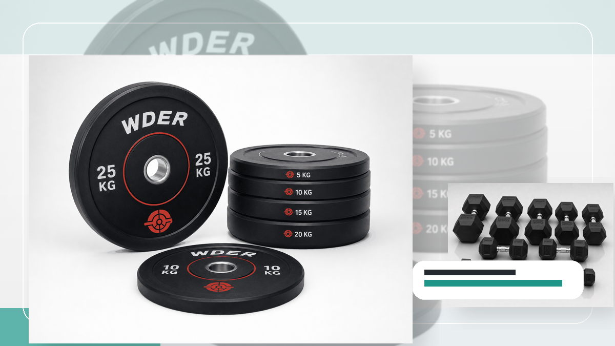 arrival appointment gym weights QC and warehouse receiving visual for United States, Canada, UK and Australia