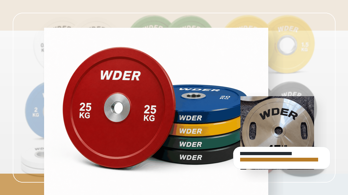 dealer showroom sample private label gym weights packing and RFQ visual for United States, Canada, UK and Australia