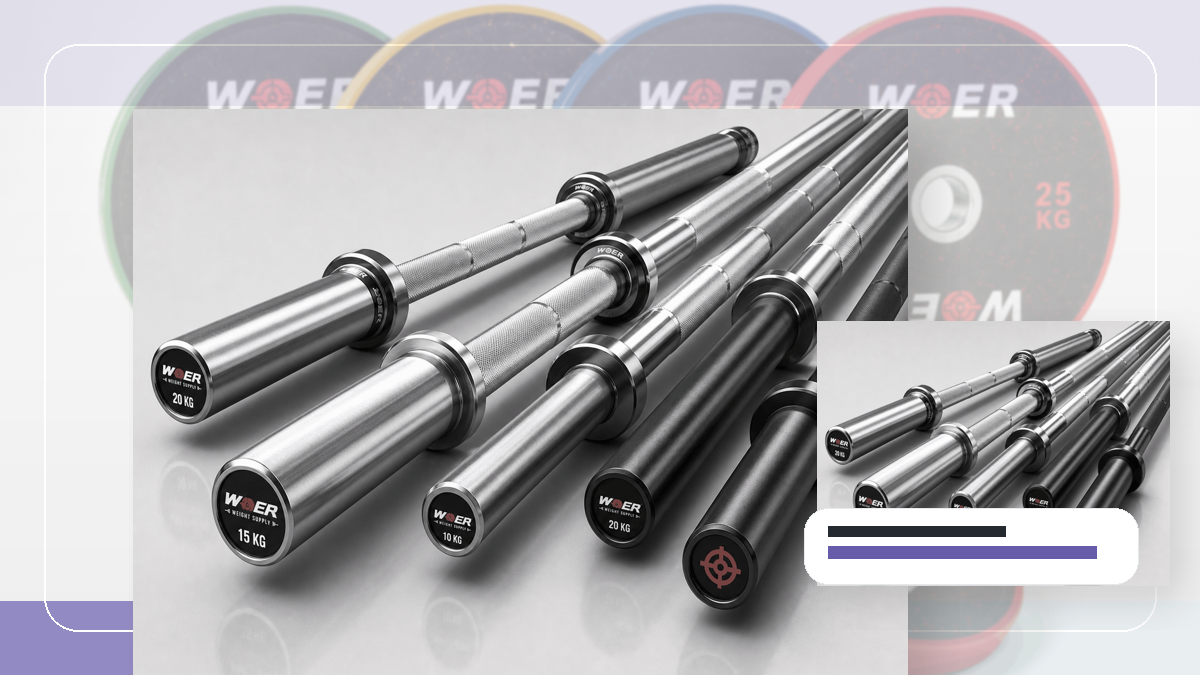 notify party consignee gym weights packing and RFQ visual for United States, Canada, UK and Australia