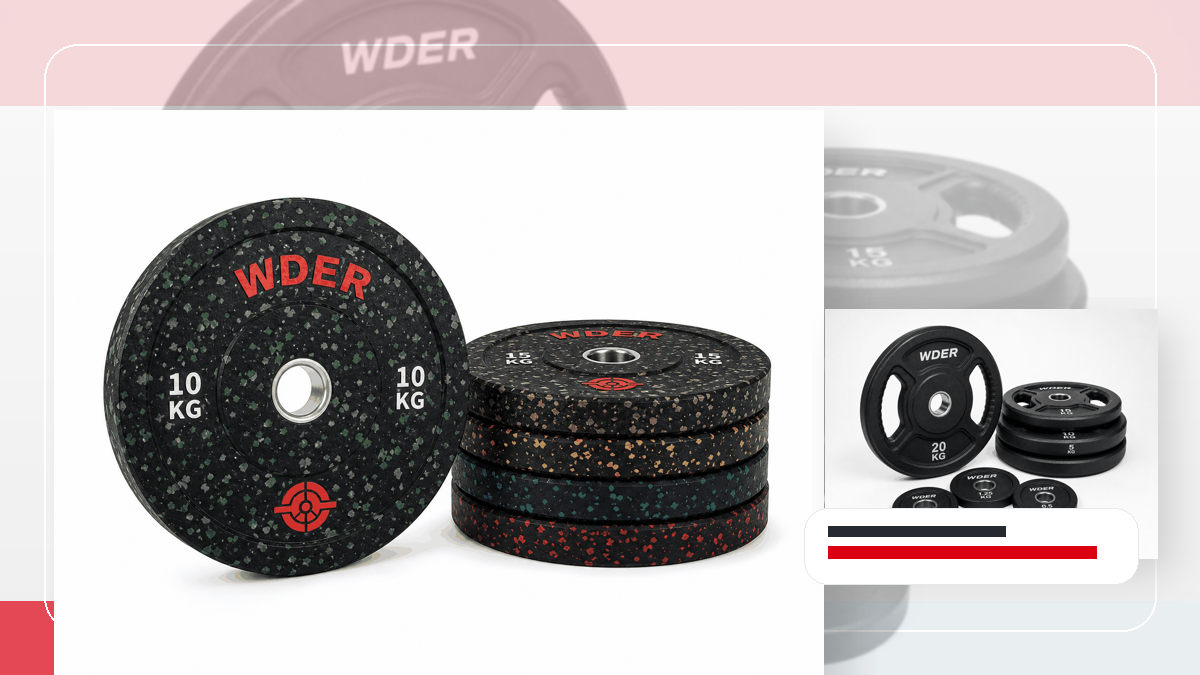 arrival appointment gym weights QC and warehouse receiving visual for India and South Asia