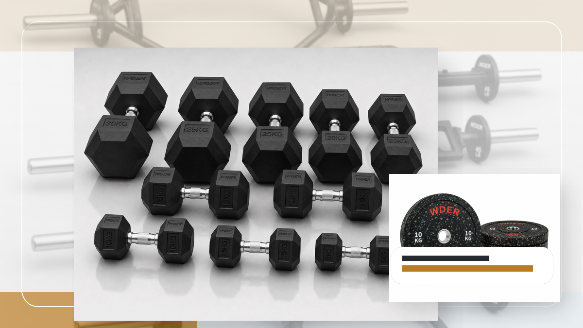 pallet overhang gym weights packing and RFQ visual for India and South Asia