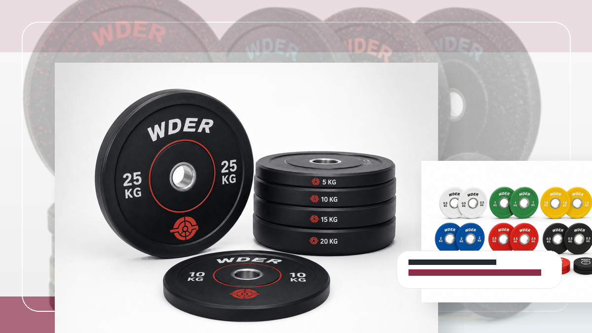container seal loading photo gym weights QC and warehouse receiving visual for 한국 및 동아시아 B2B 시장