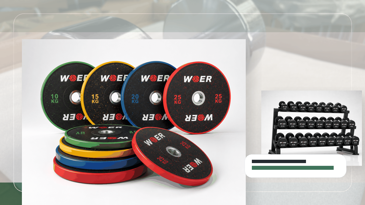 showroom sample private label gym weights QC and warehouse receiving visual for 한국 및 동아시아 B2B 시장