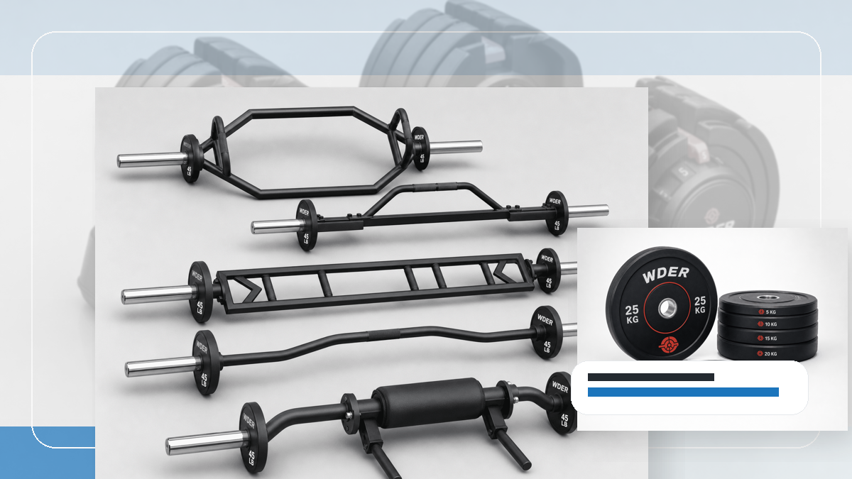pallet overhang gym weights packing and RFQ visual for 한국 및 동아시아 B2B 시장