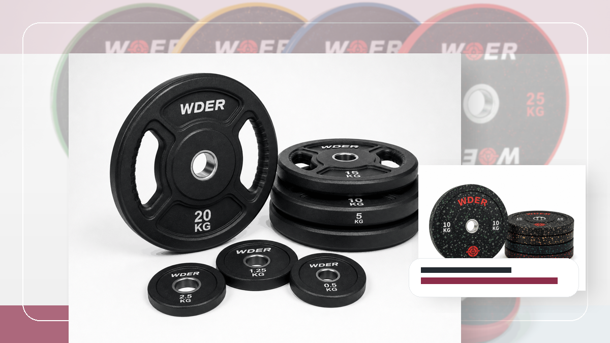 showroom sample private label gym weights packing and RFQ visual for Россия и рынки СНГ