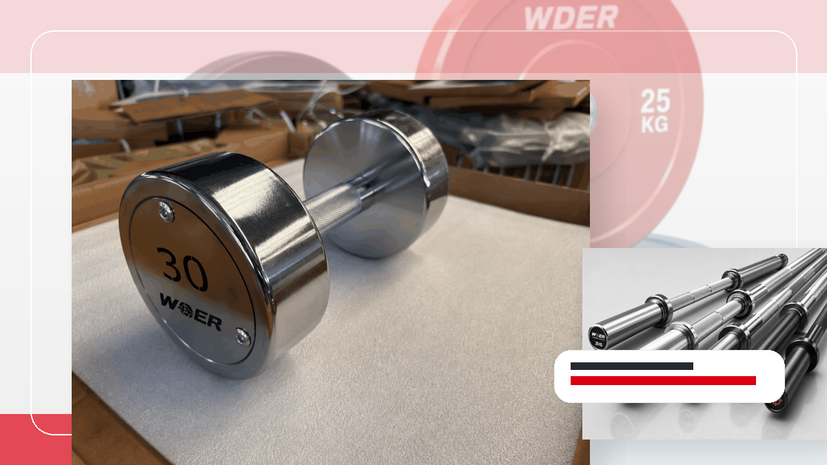 master data freeze gym weights QC and warehouse receiving visual for Россия и рынки СНГ